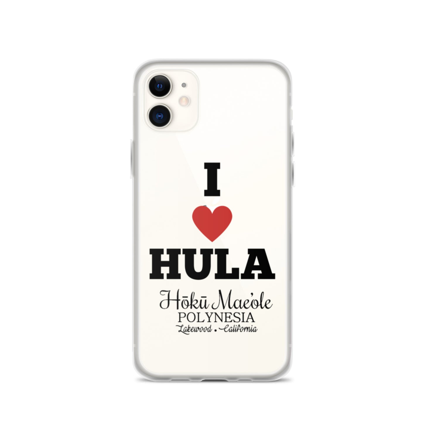 I Heart Hula - Clear Case for iPhone®