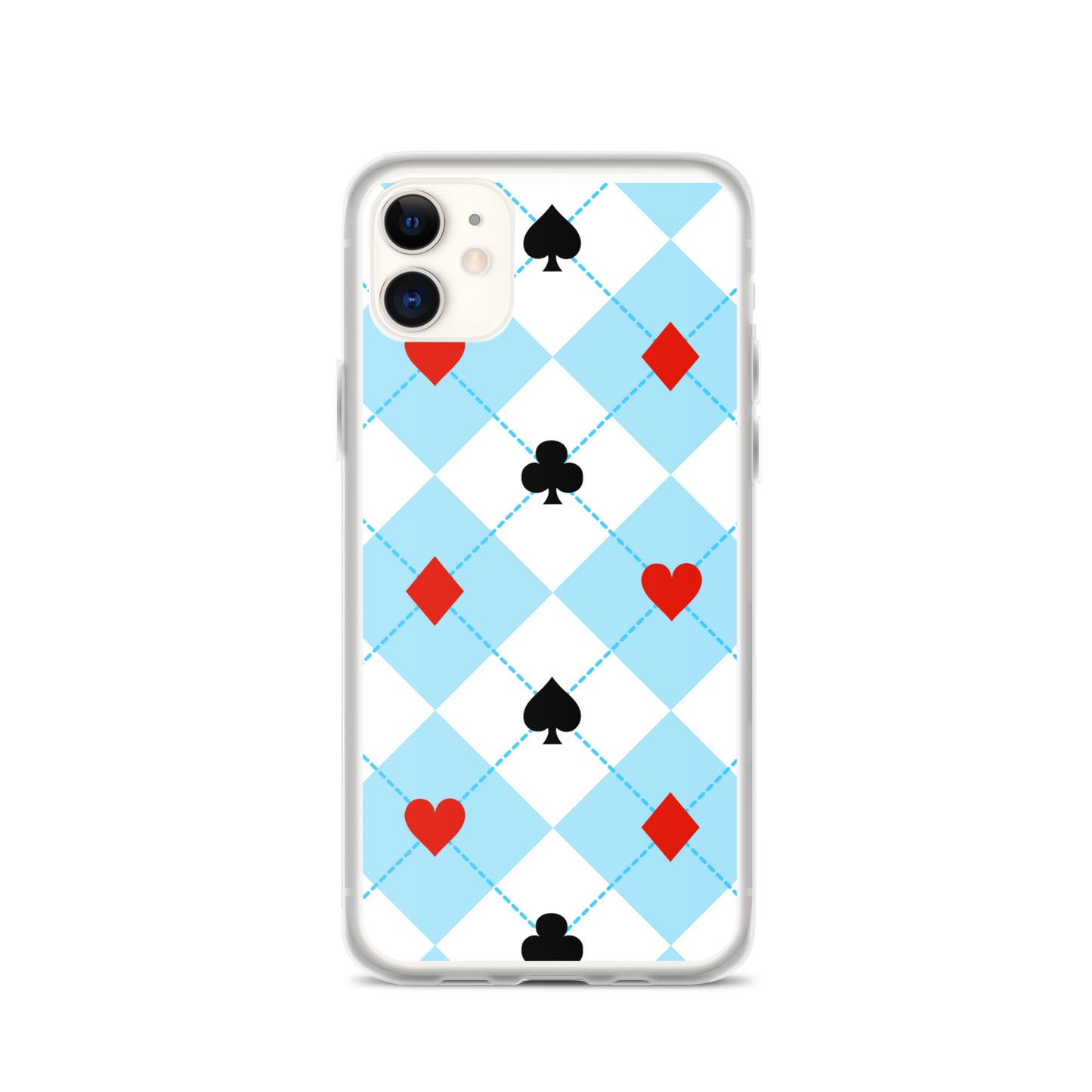 Deck of Cards Suites - Clear Case for iPhone®