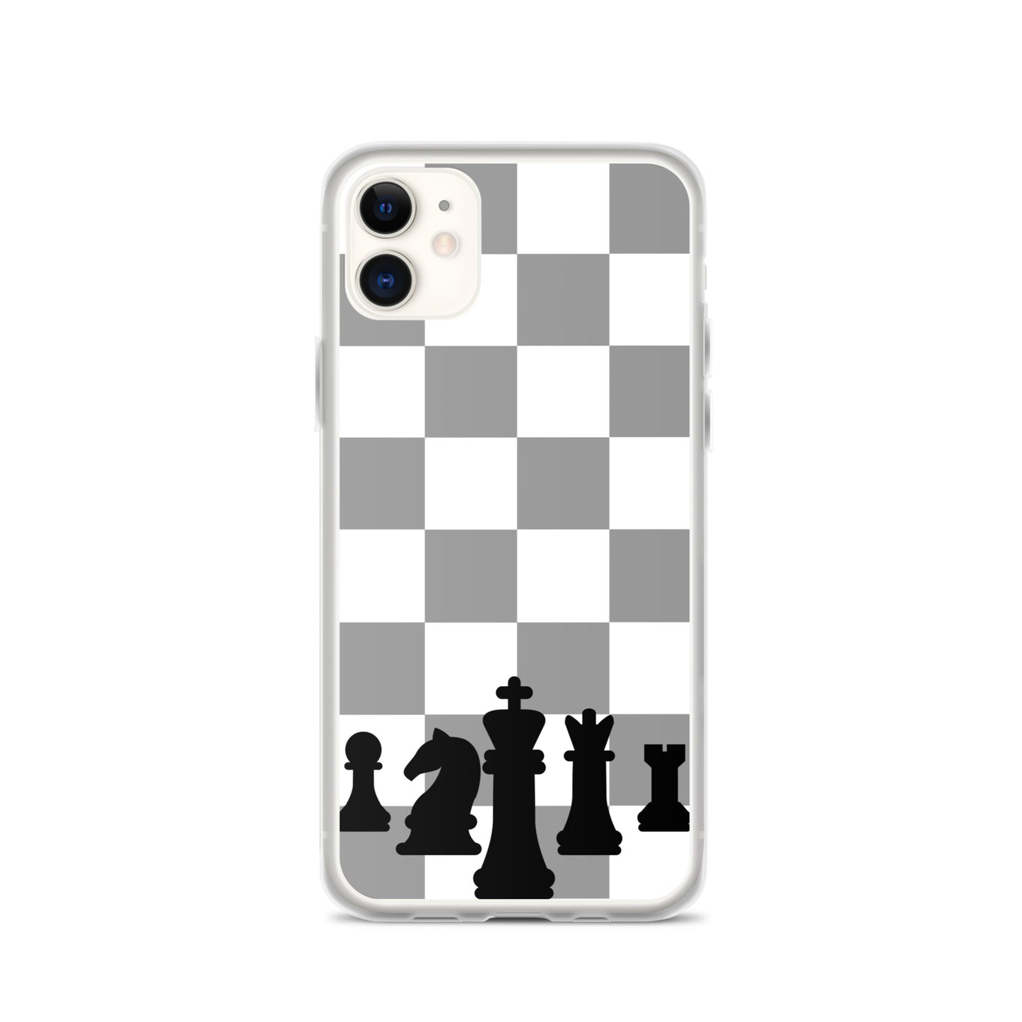 Chess Board with Pieces - Clear Case for iPhone®