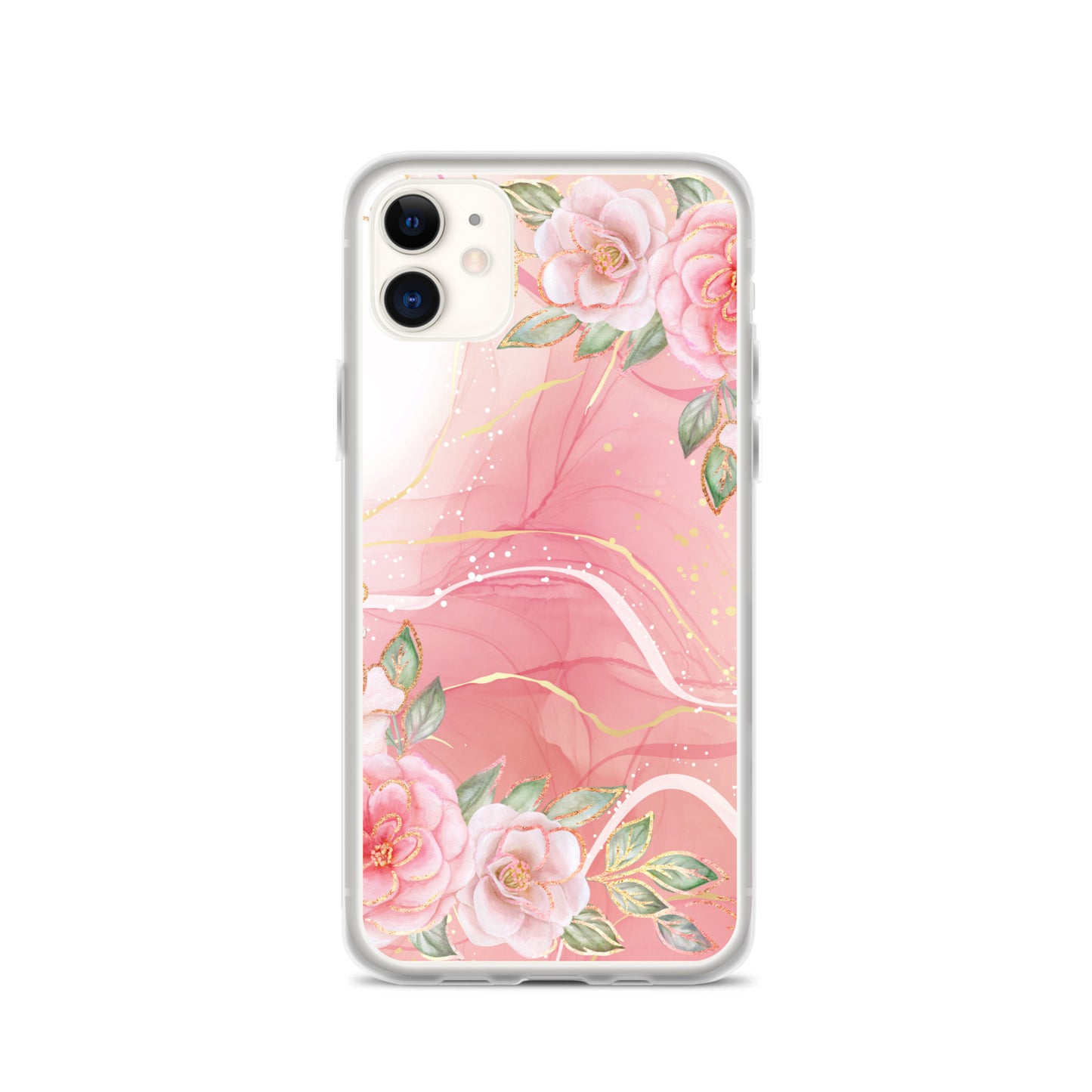 Malia's Pink Roses - Clear Case for iPhone®