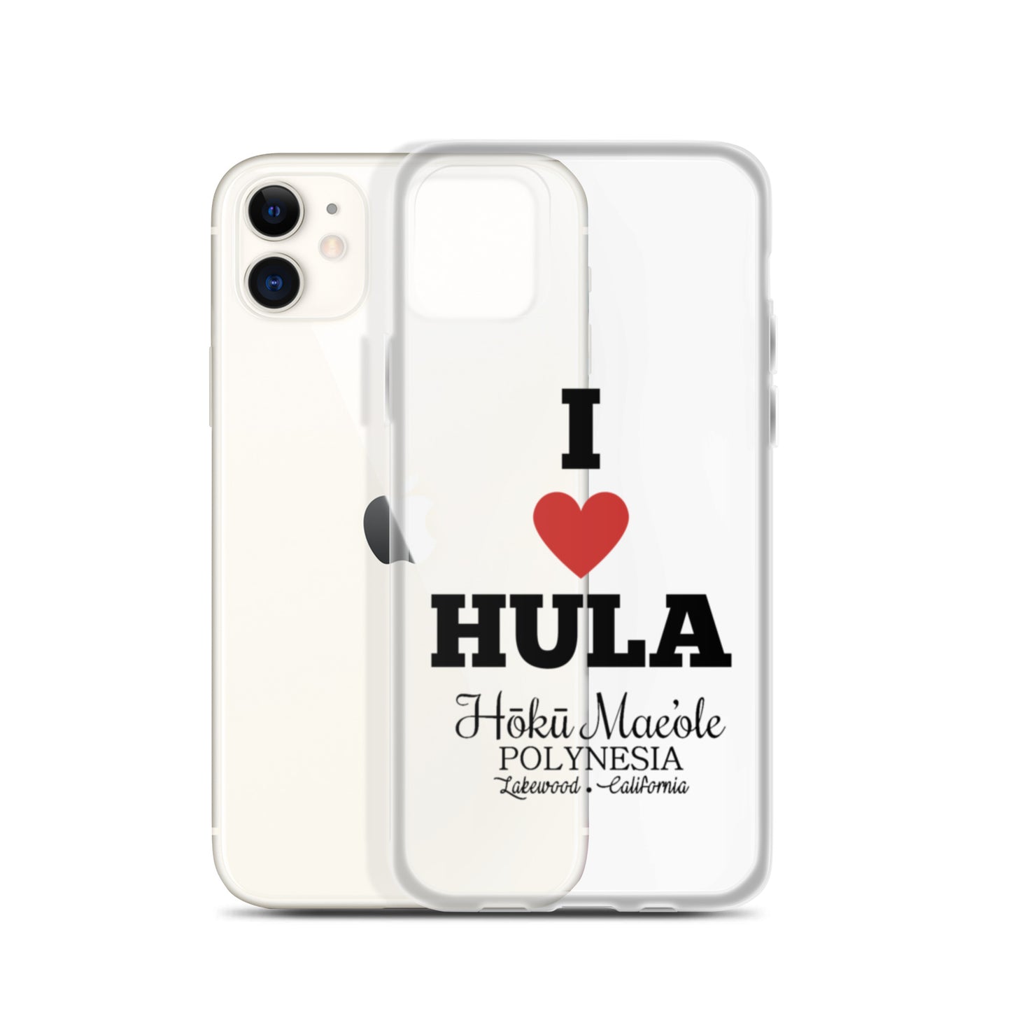 I Heart Hula - Clear Case for iPhone®