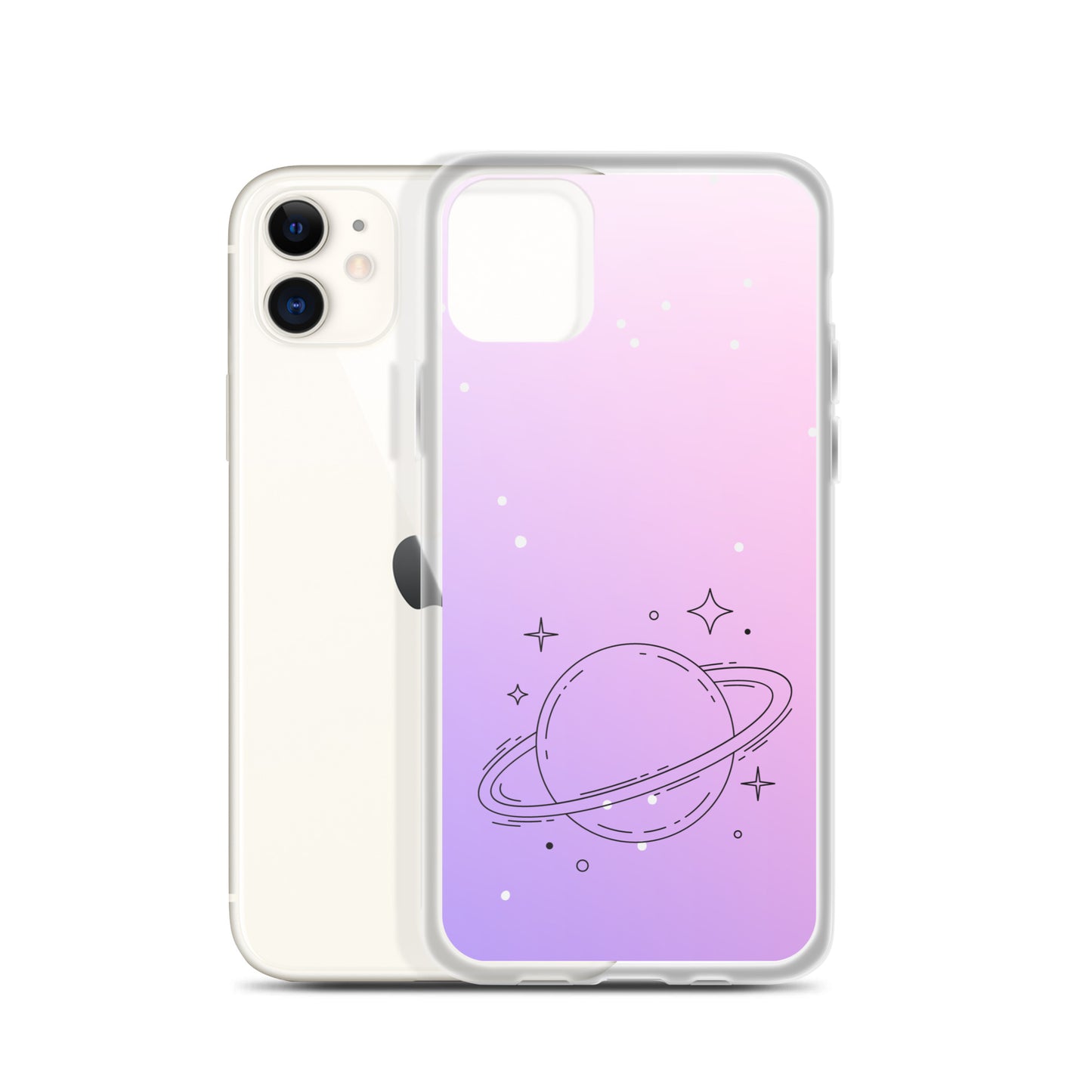 Purple Plant by Malia - Clear Case for iPhone®