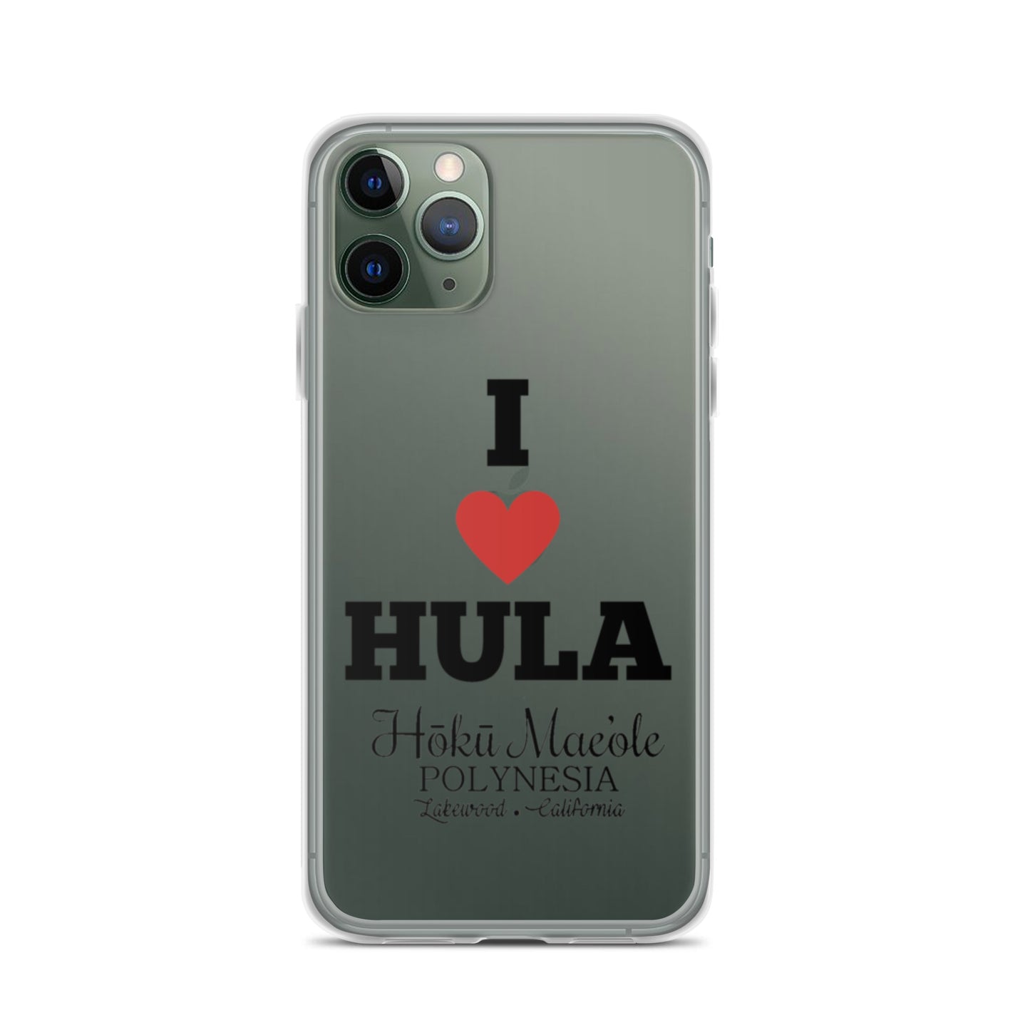 I Heart Hula - Clear Case for iPhone®
