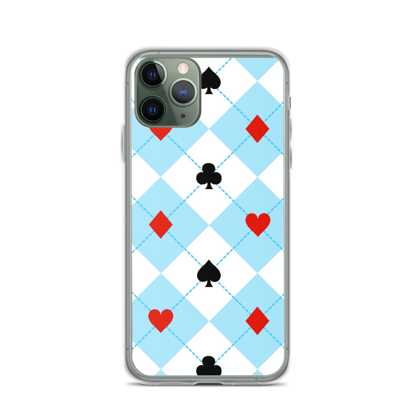Deck of Cards Suites - Clear Case for iPhone®