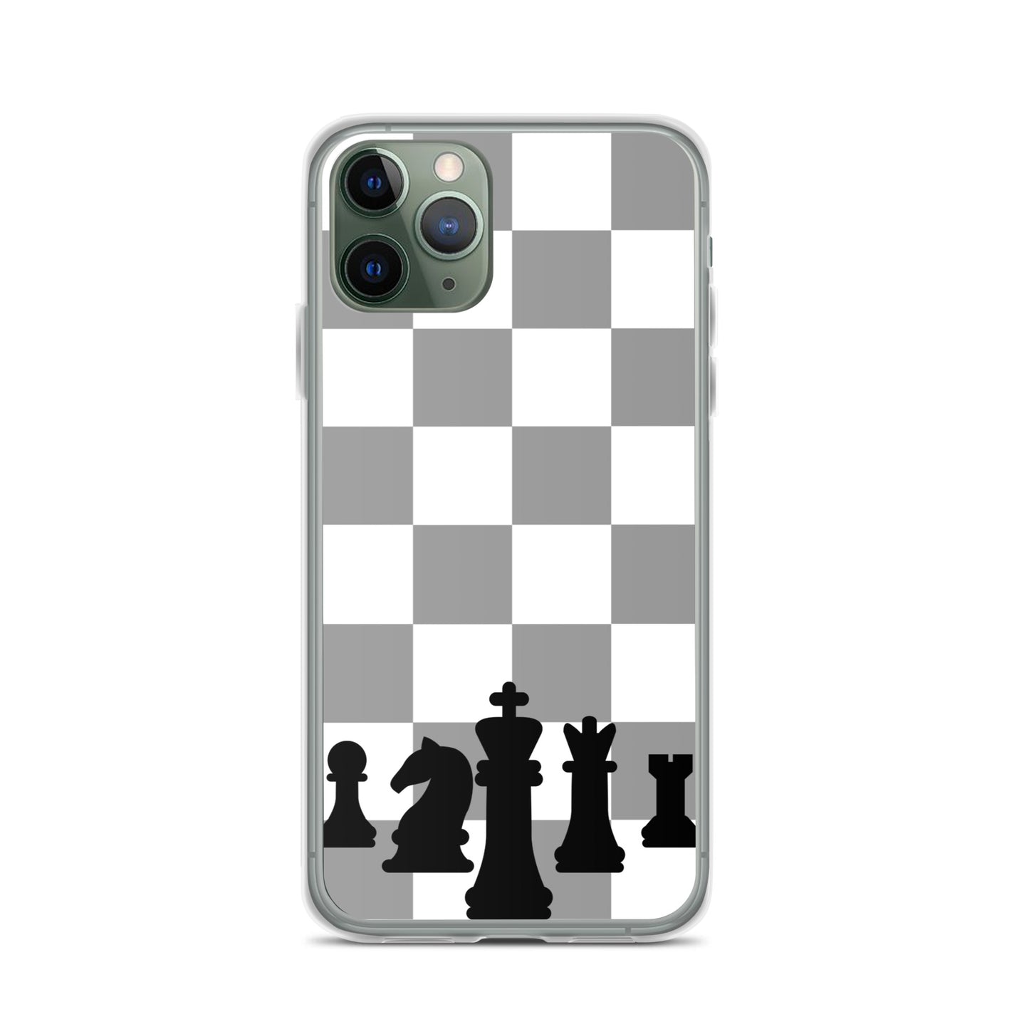 Chess Board with Pieces - Clear Case for iPhone®