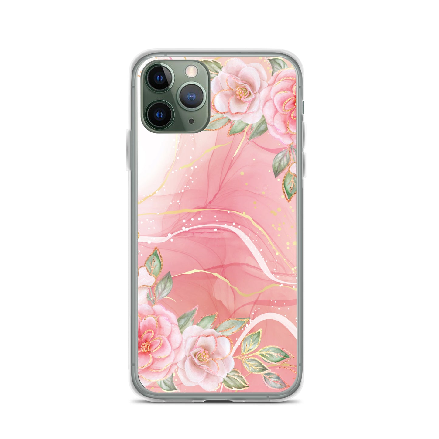Malia's Pink Roses - Clear Case for iPhone®