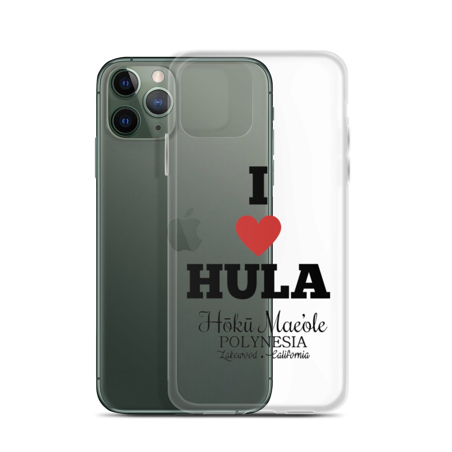 I Heart Hula - Clear Case for iPhone®