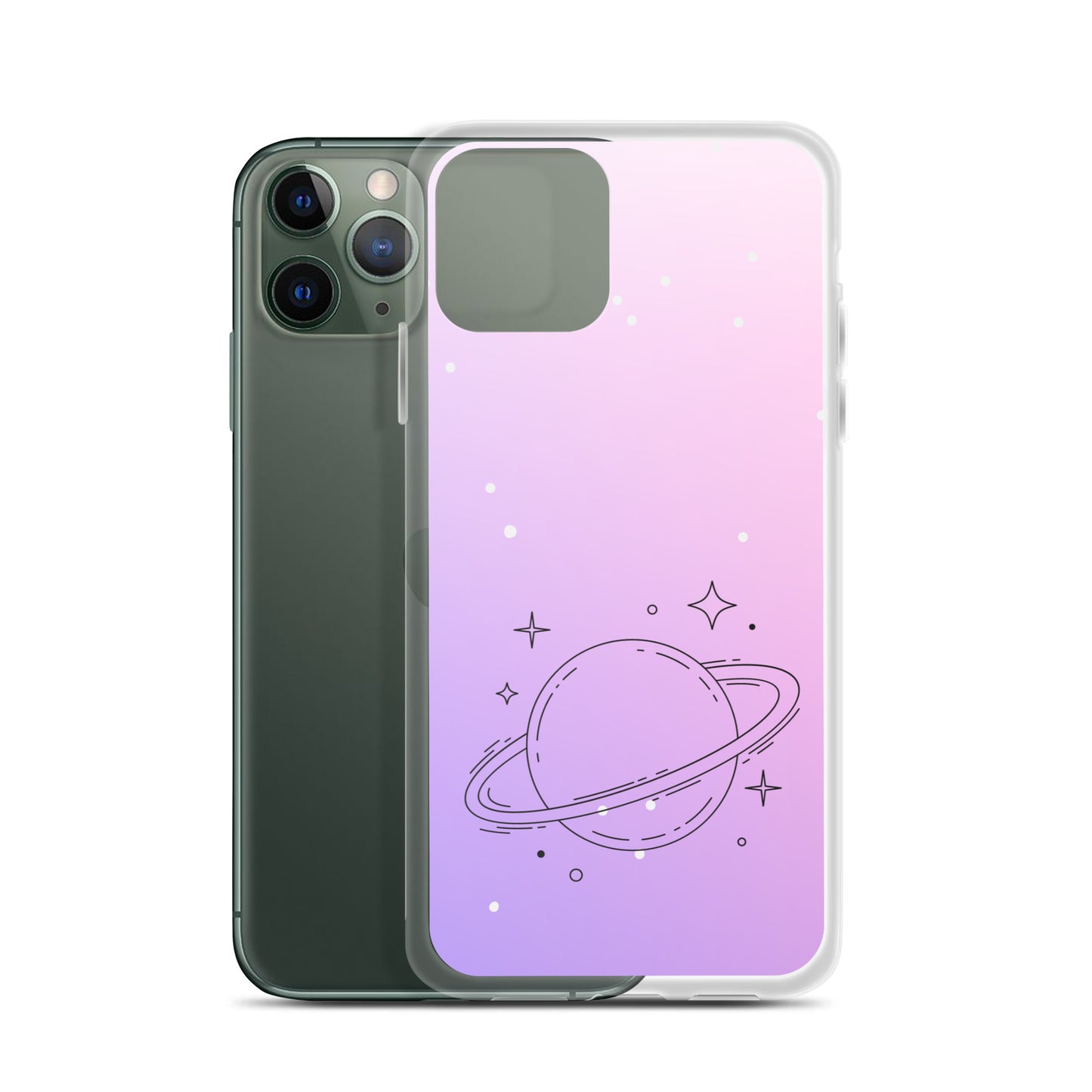 Purple Plant by Malia - Clear Case for iPhone®