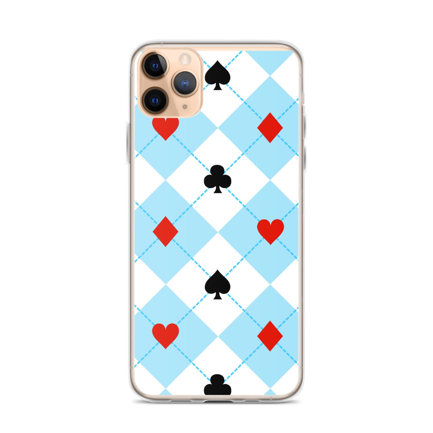 Deck of Cards Suites - Clear Case for iPhone®