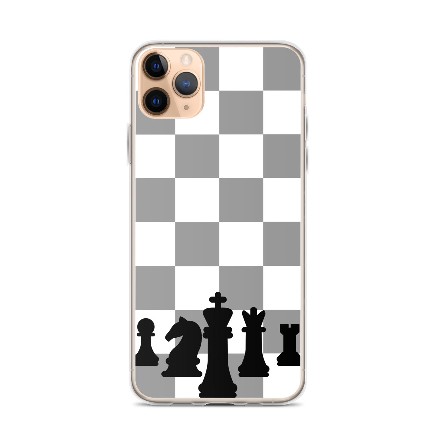 Chess Board with Pieces - Clear Case for iPhone®