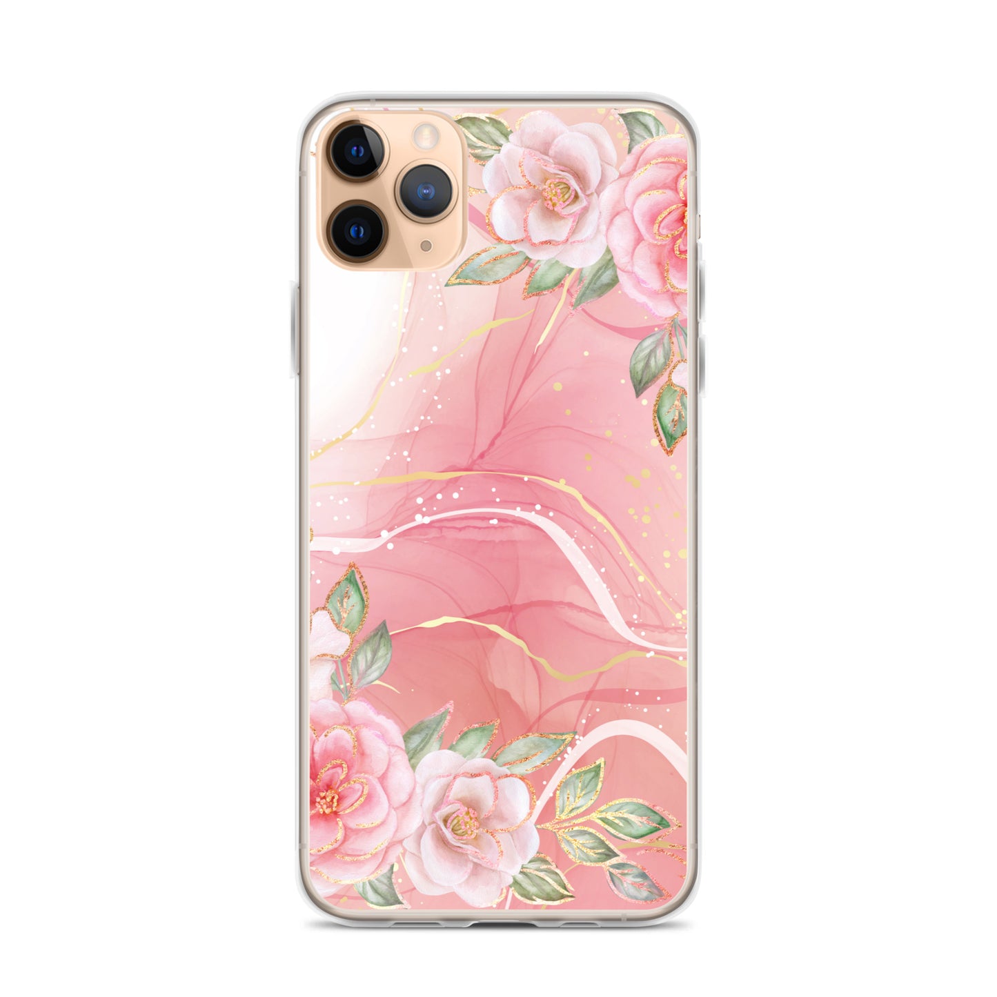 Malia's Pink Roses - Clear Case for iPhone®