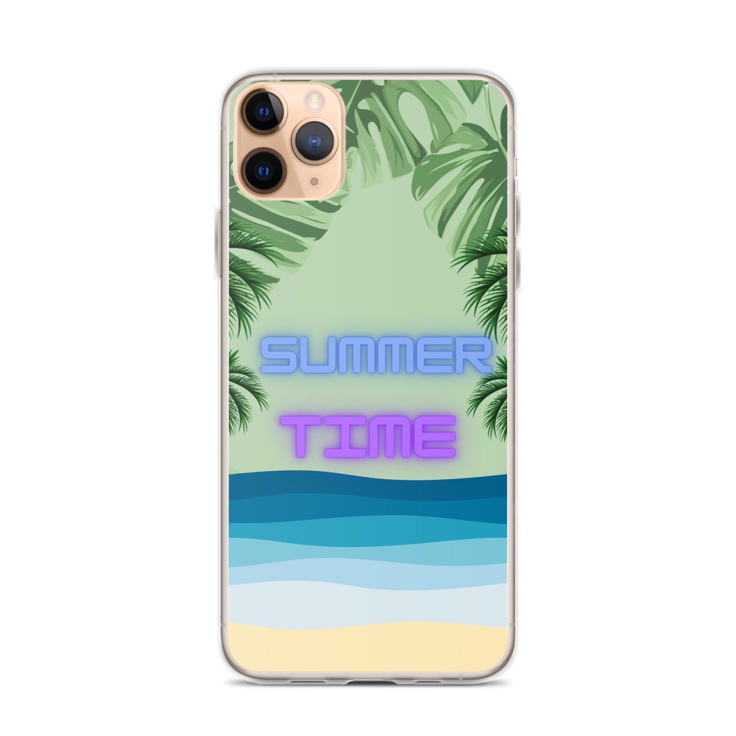 Mason's Beach - Clear Case for iPhone®