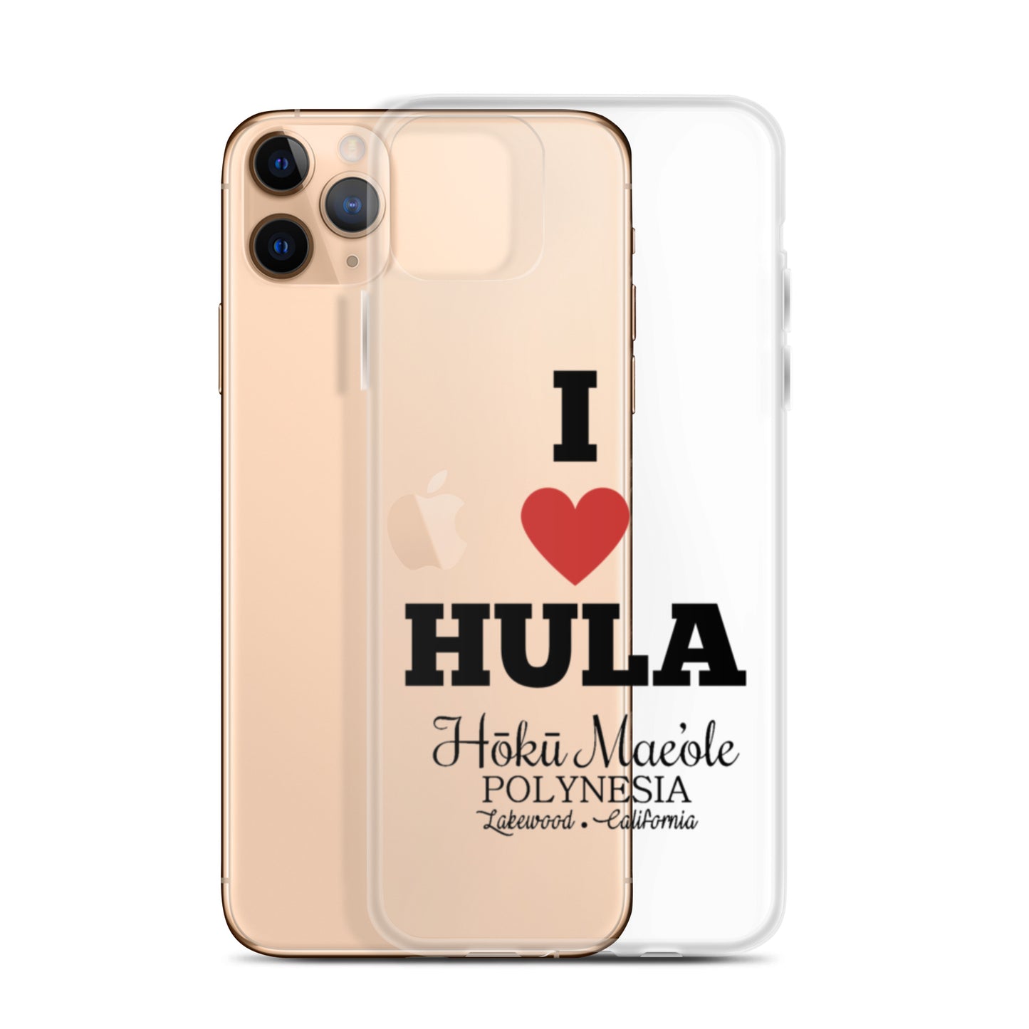 I Heart Hula - Clear Case for iPhone®