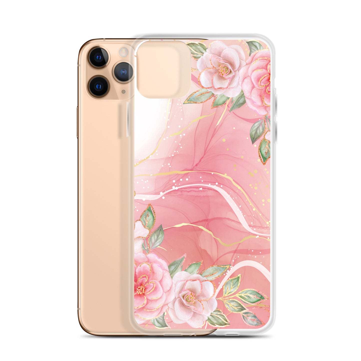 Malia's Pink Roses - Clear Case for iPhone®