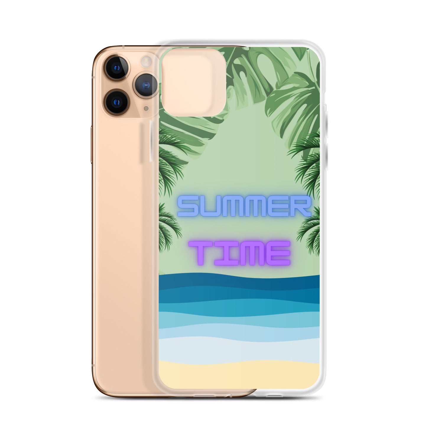 Mason's Beach - Clear Case for iPhone®