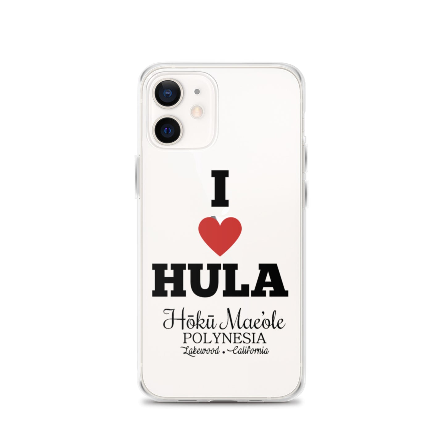 I Heart Hula - Clear Case for iPhone®