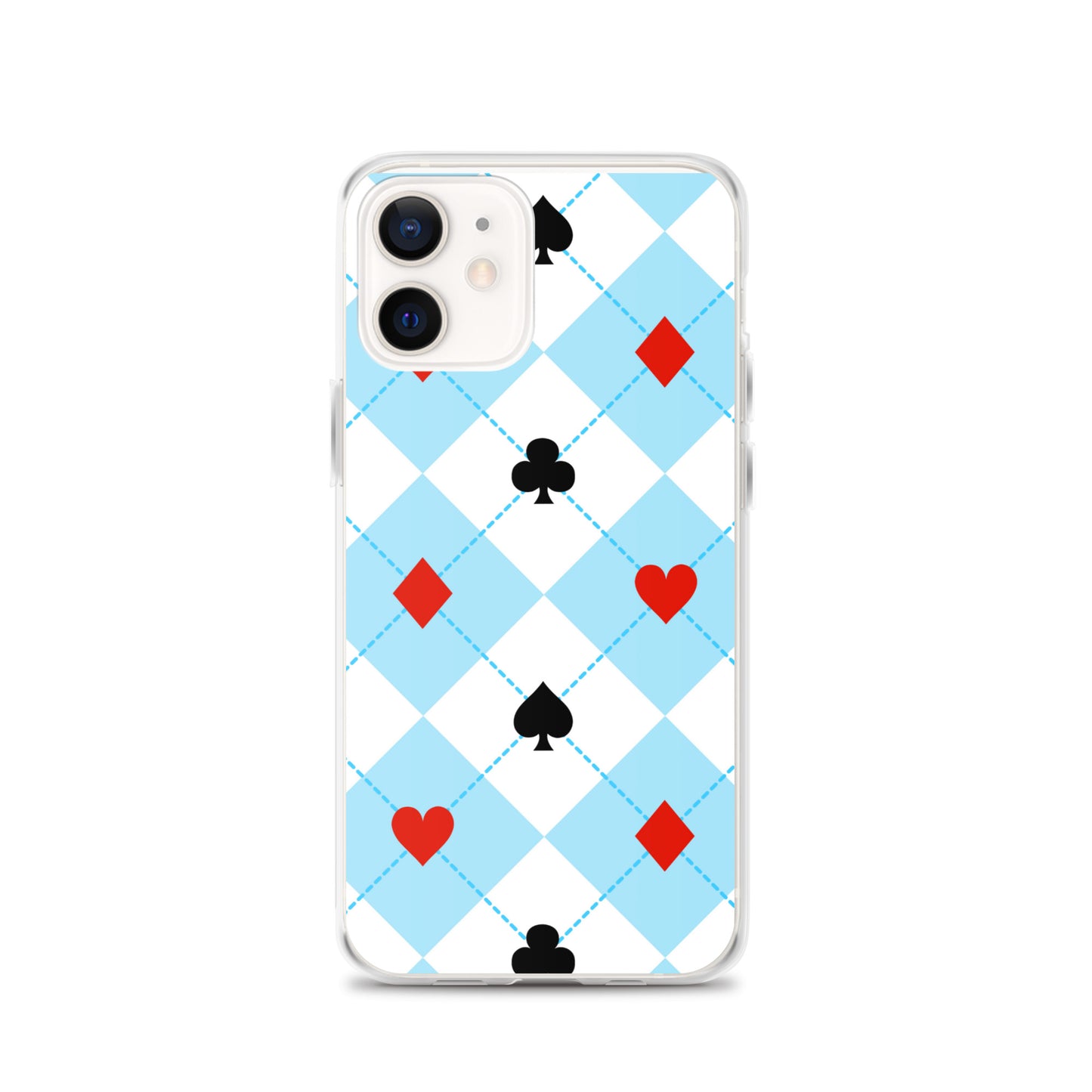 Deck of Cards Suites - Clear Case for iPhone®