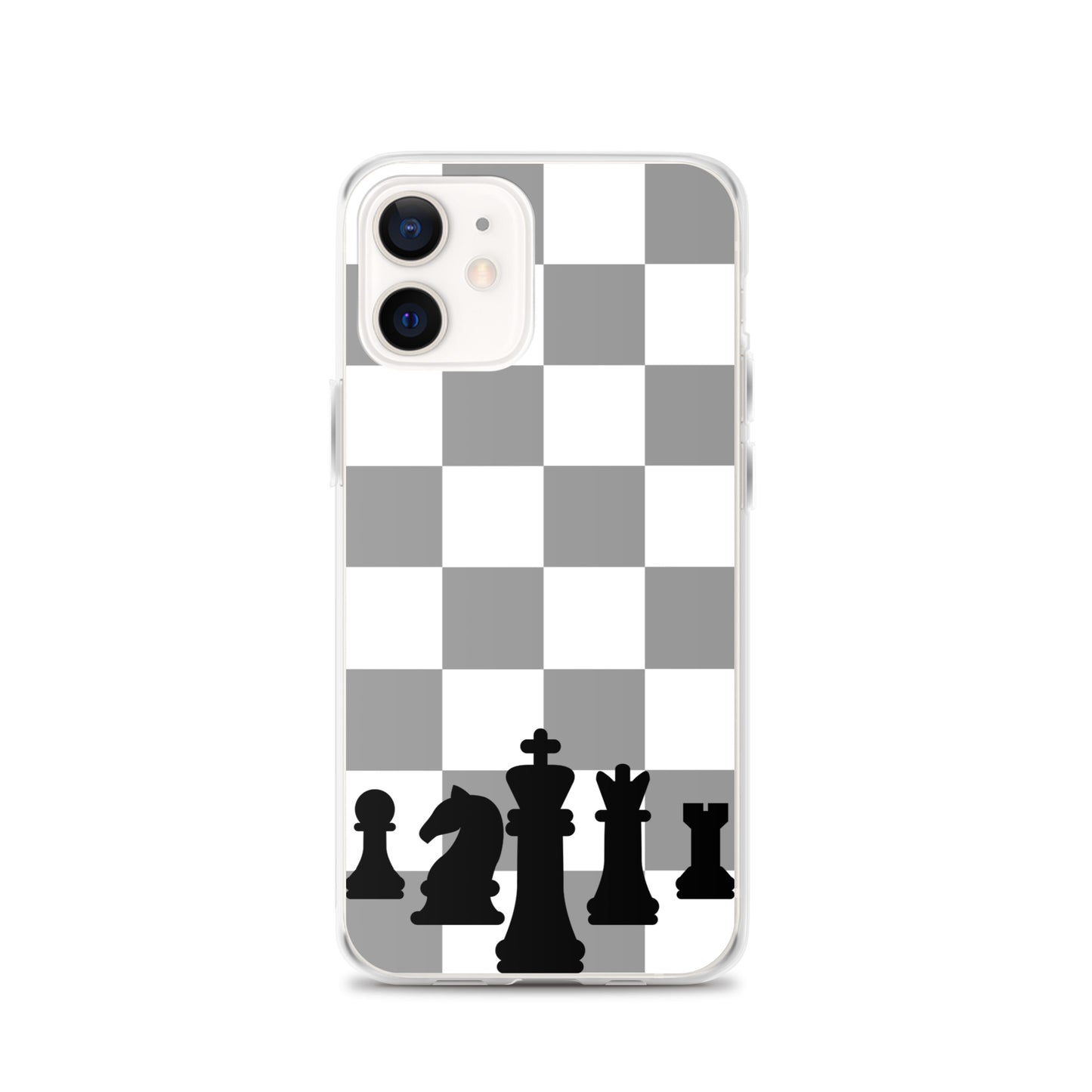 Chess Board with Pieces - Clear Case for iPhone®