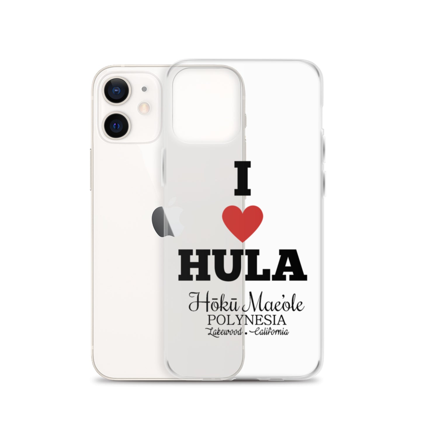 I Heart Hula - Clear Case for iPhone®