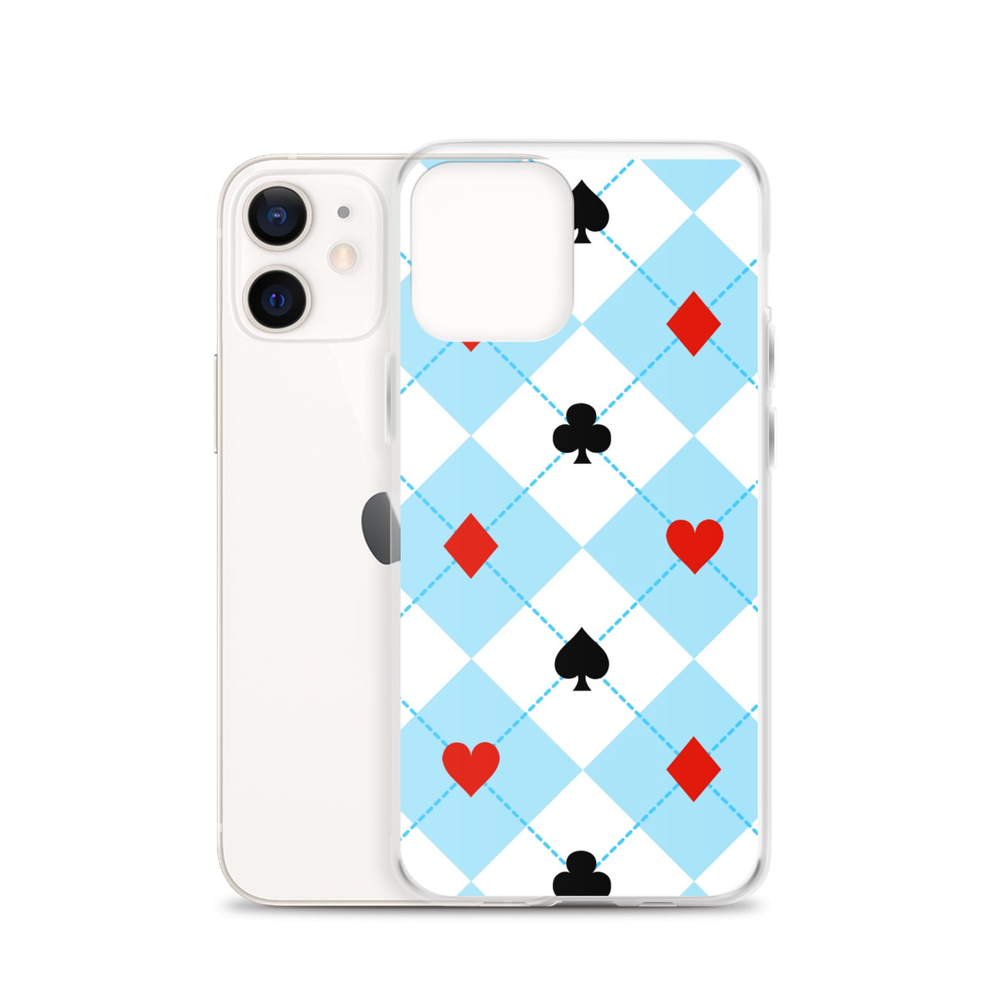 Deck of Cards Suites - Clear Case for iPhone®
