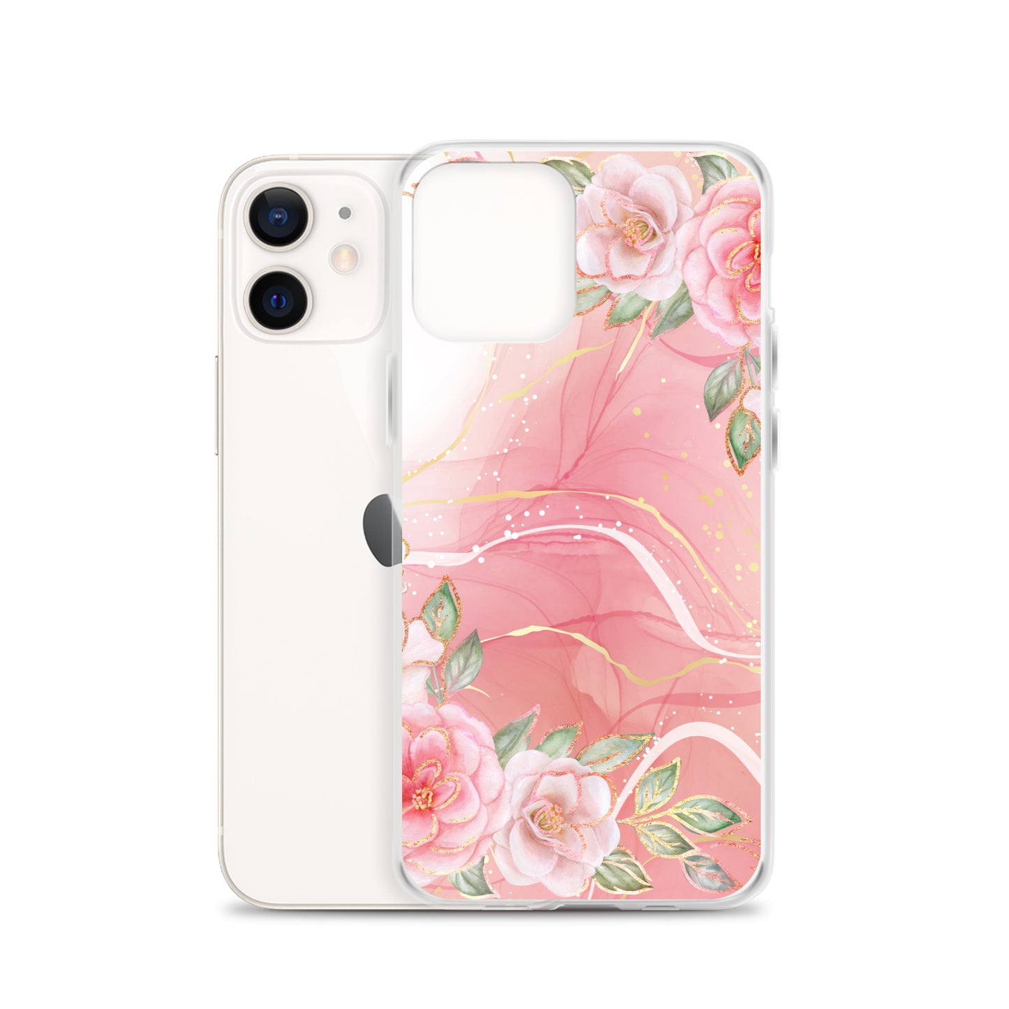Malia's Pink Roses - Clear Case for iPhone®
