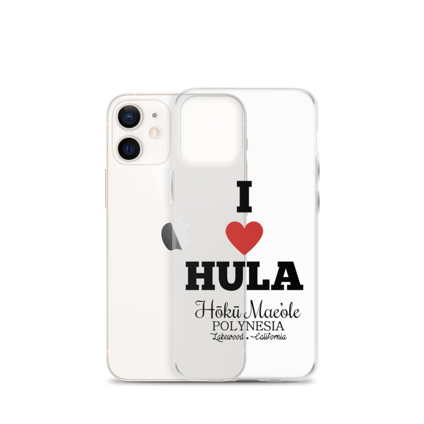 I Heart Hula - Clear Case for iPhone®