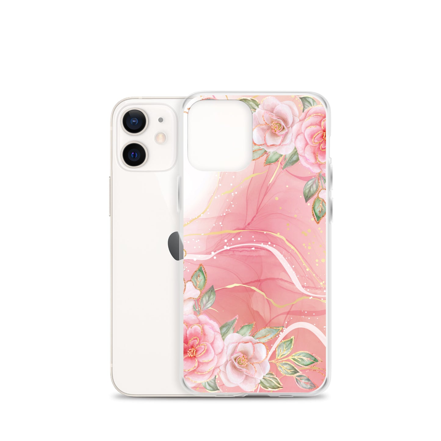Malia's Pink Roses - Clear Case for iPhone®