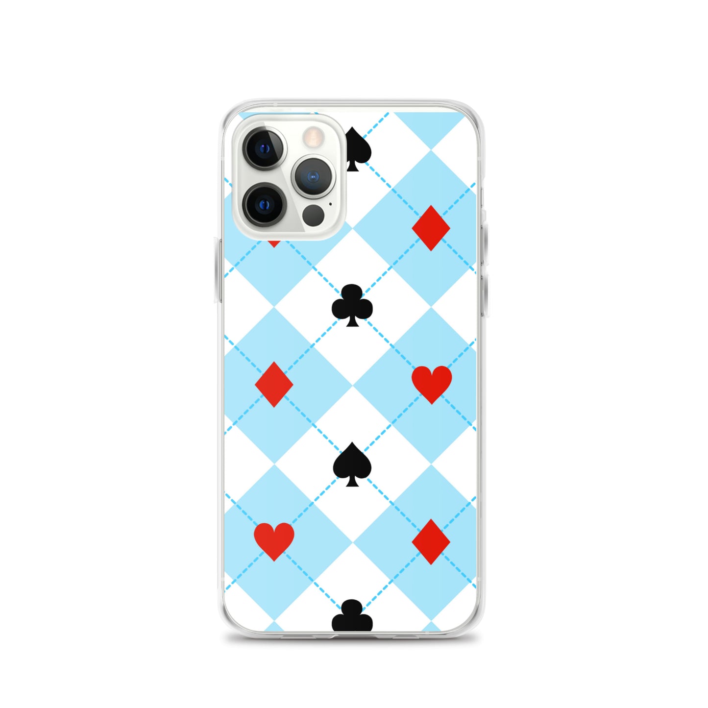 Deck of Cards Suites - Clear Case for iPhone®
