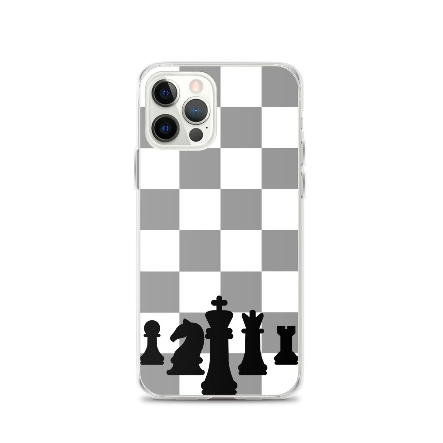 Chess Board with Pieces - Clear Case for iPhone®