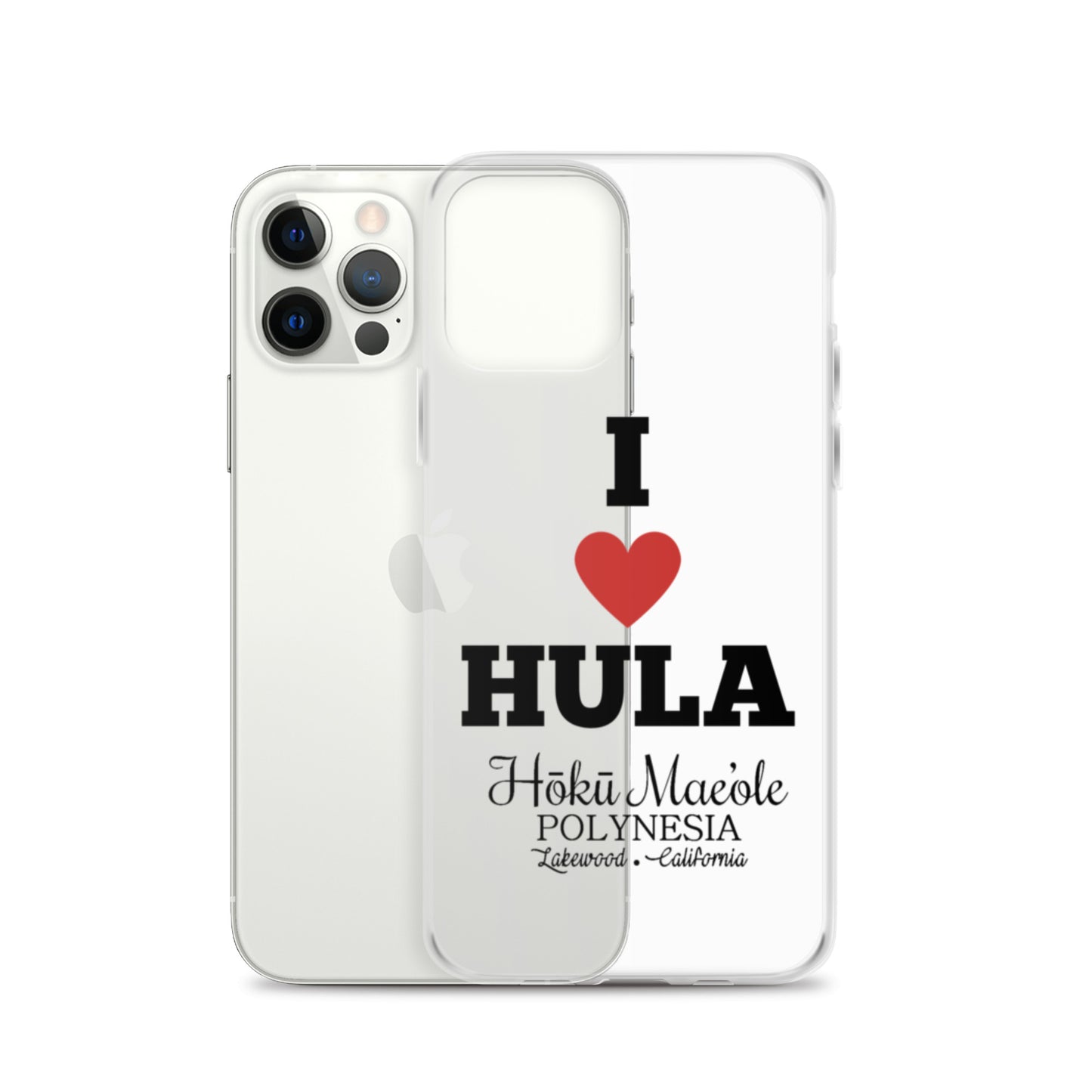 I Heart Hula - Clear Case for iPhone®