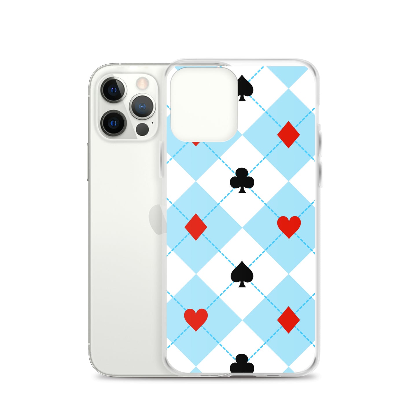 Deck of Cards Suites - Clear Case for iPhone®