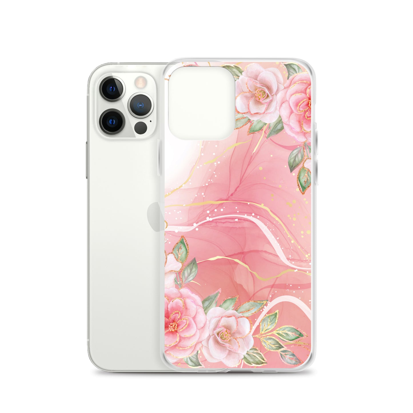 Malia's Pink Roses - Clear Case for iPhone®