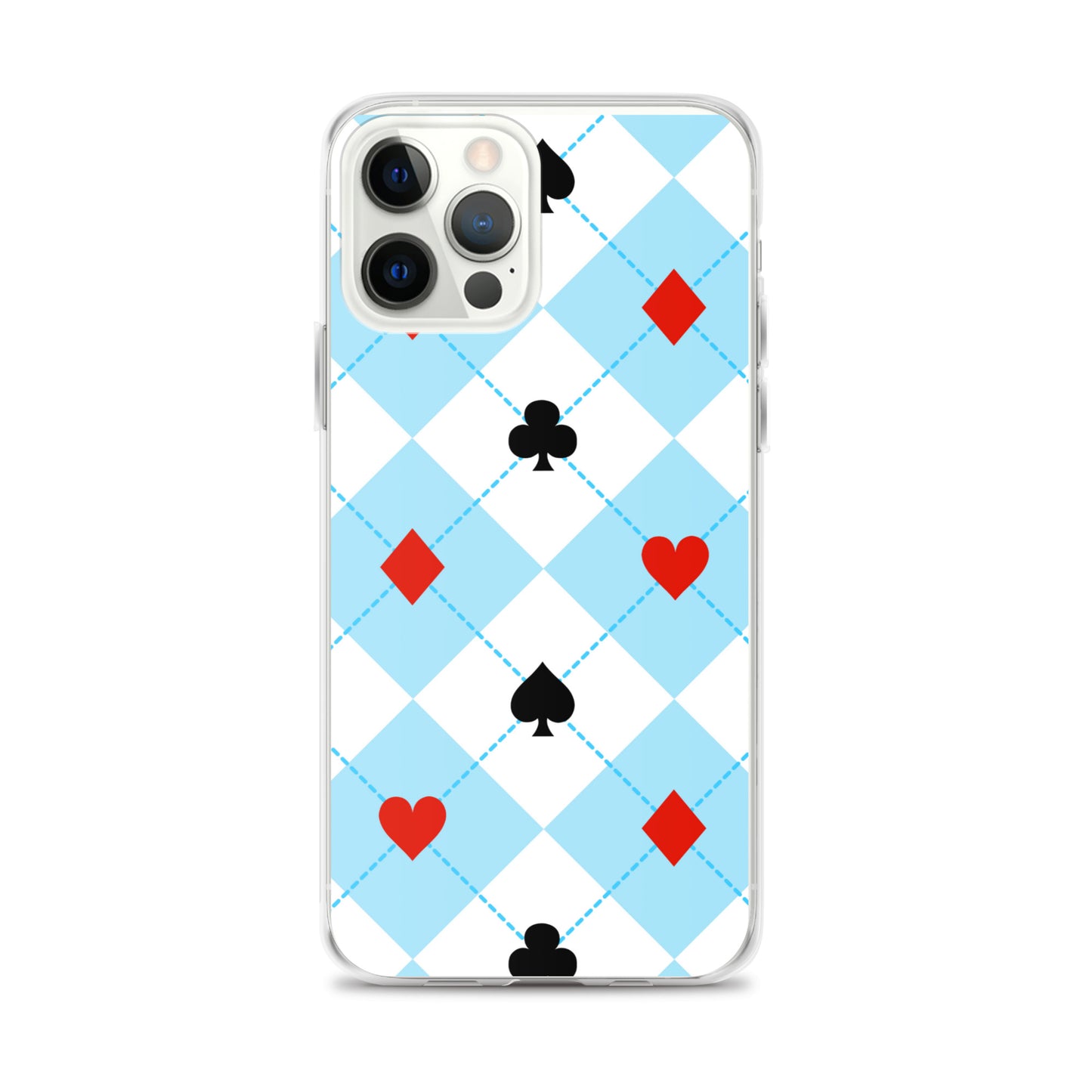 Deck of Cards Suites - Clear Case for iPhone®