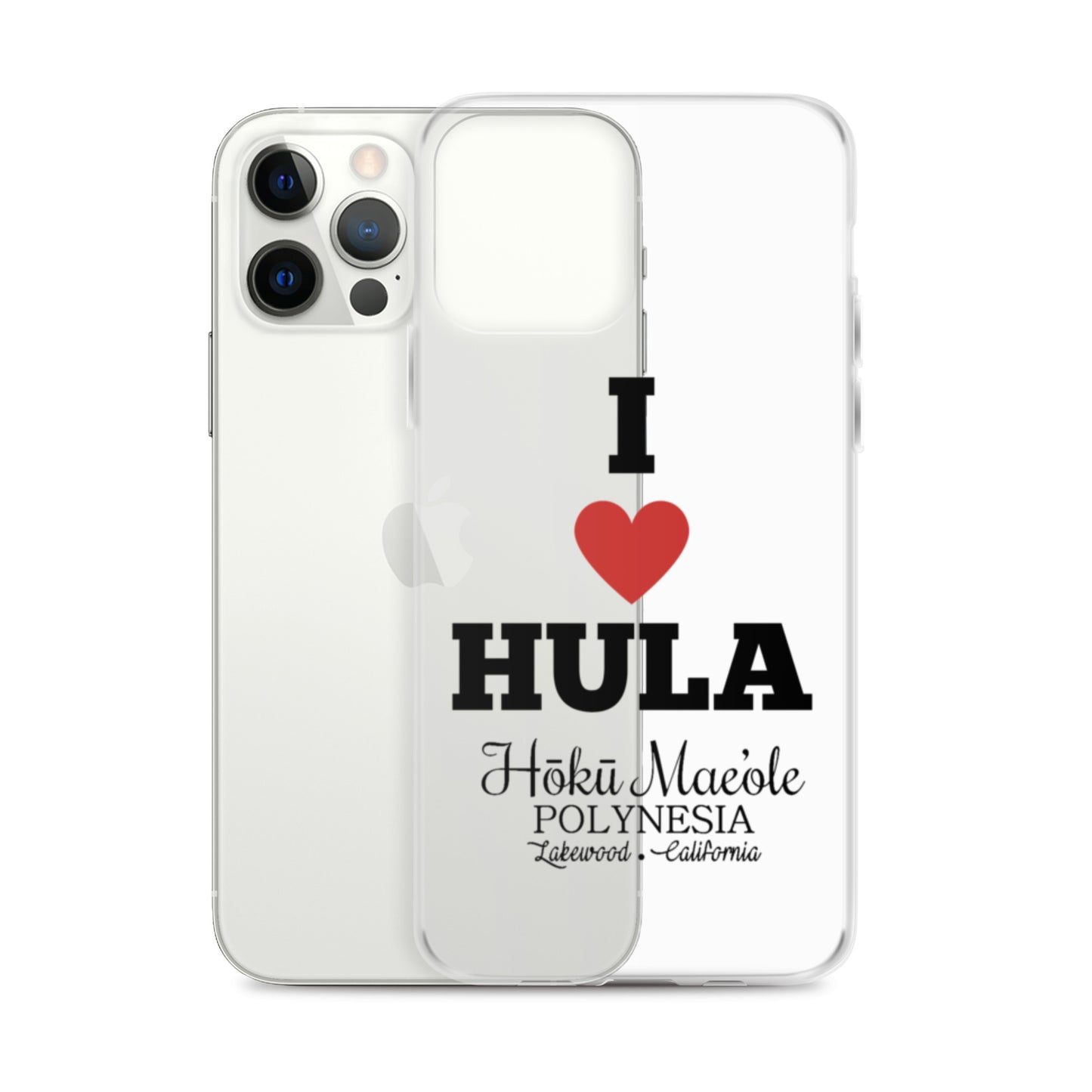 I Heart Hula - Clear Case for iPhone®