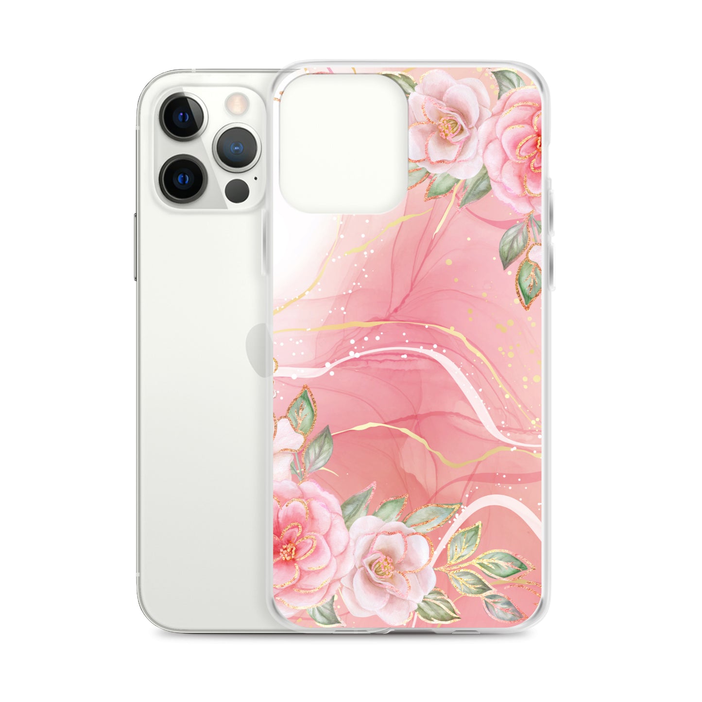 Malia's Pink Roses - Clear Case for iPhone®