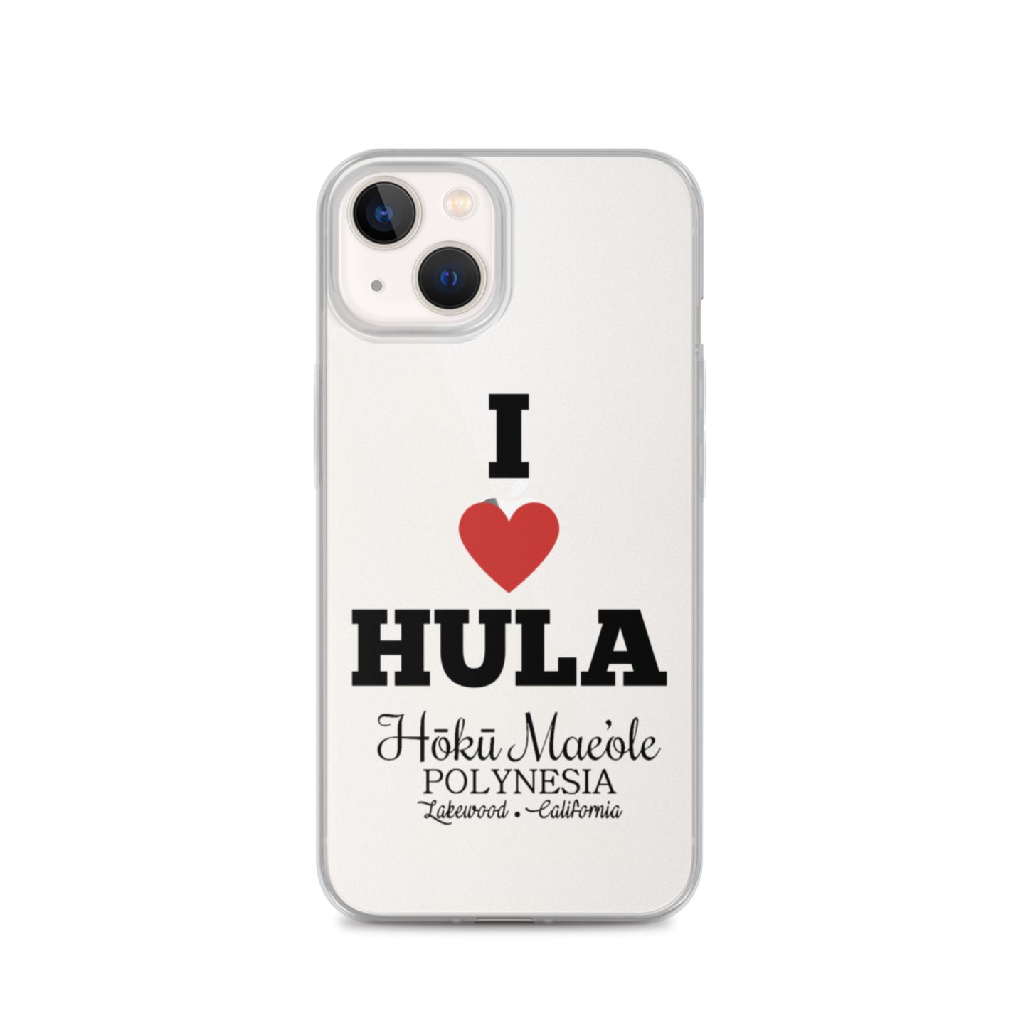 I Heart Hula - Clear Case for iPhone®