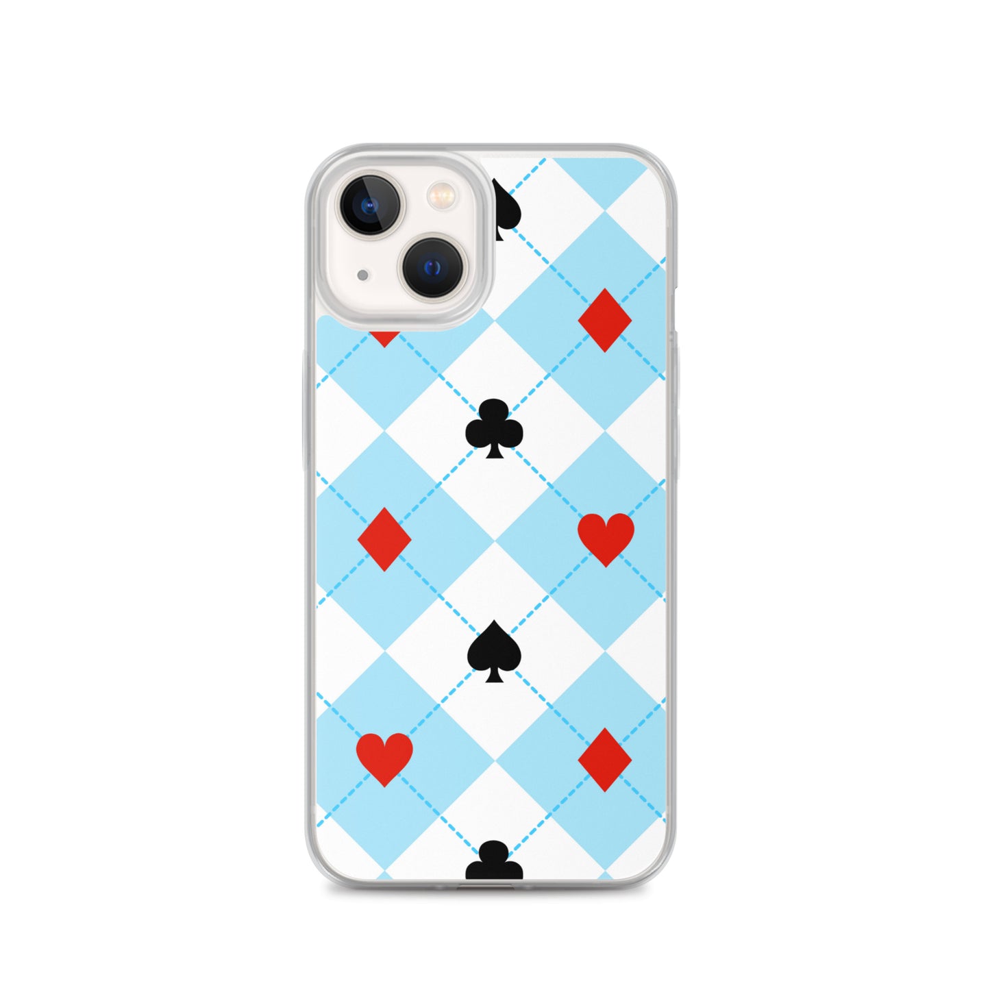 Deck of Cards Suites - Clear Case for iPhone®