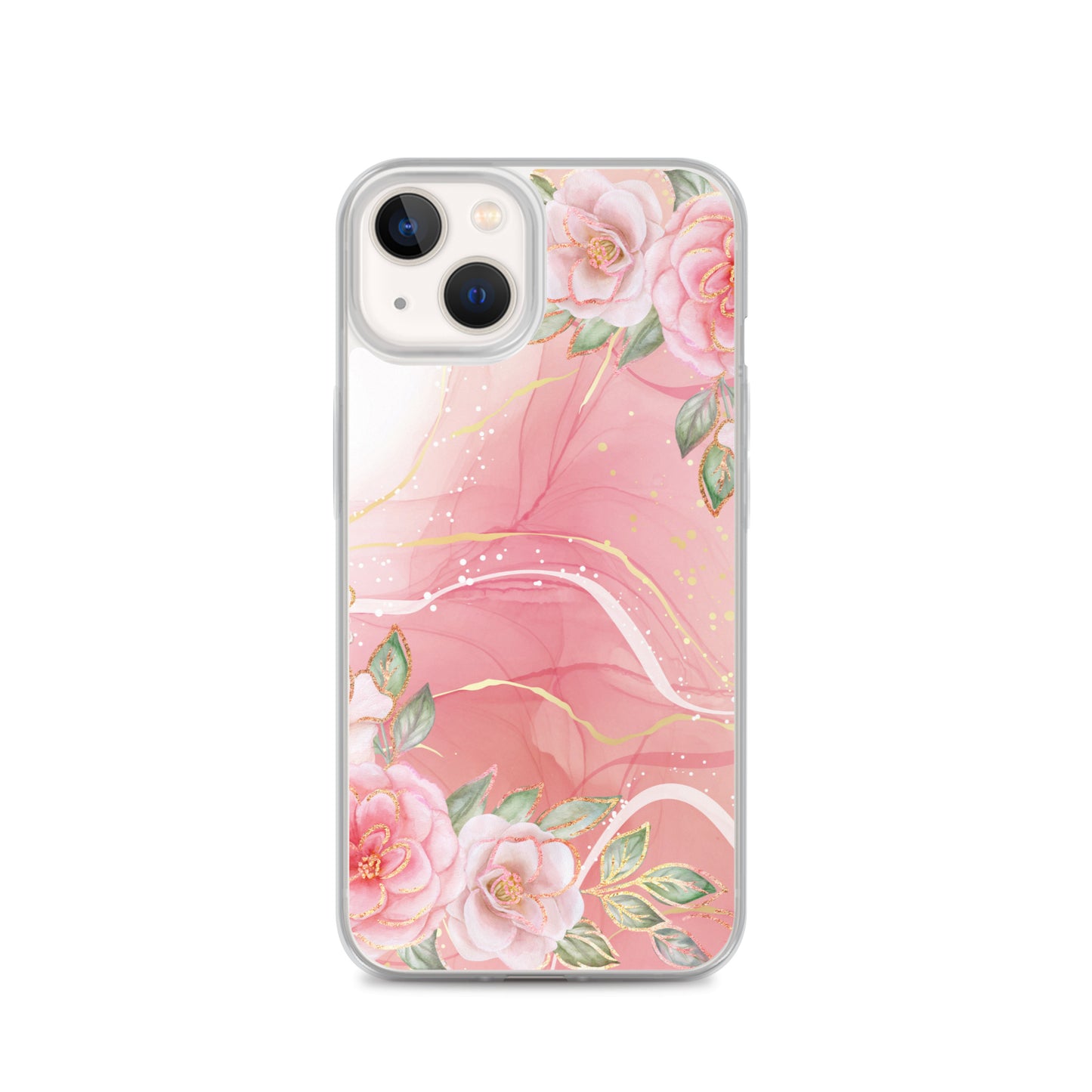 Malia's Pink Roses - Clear Case for iPhone®