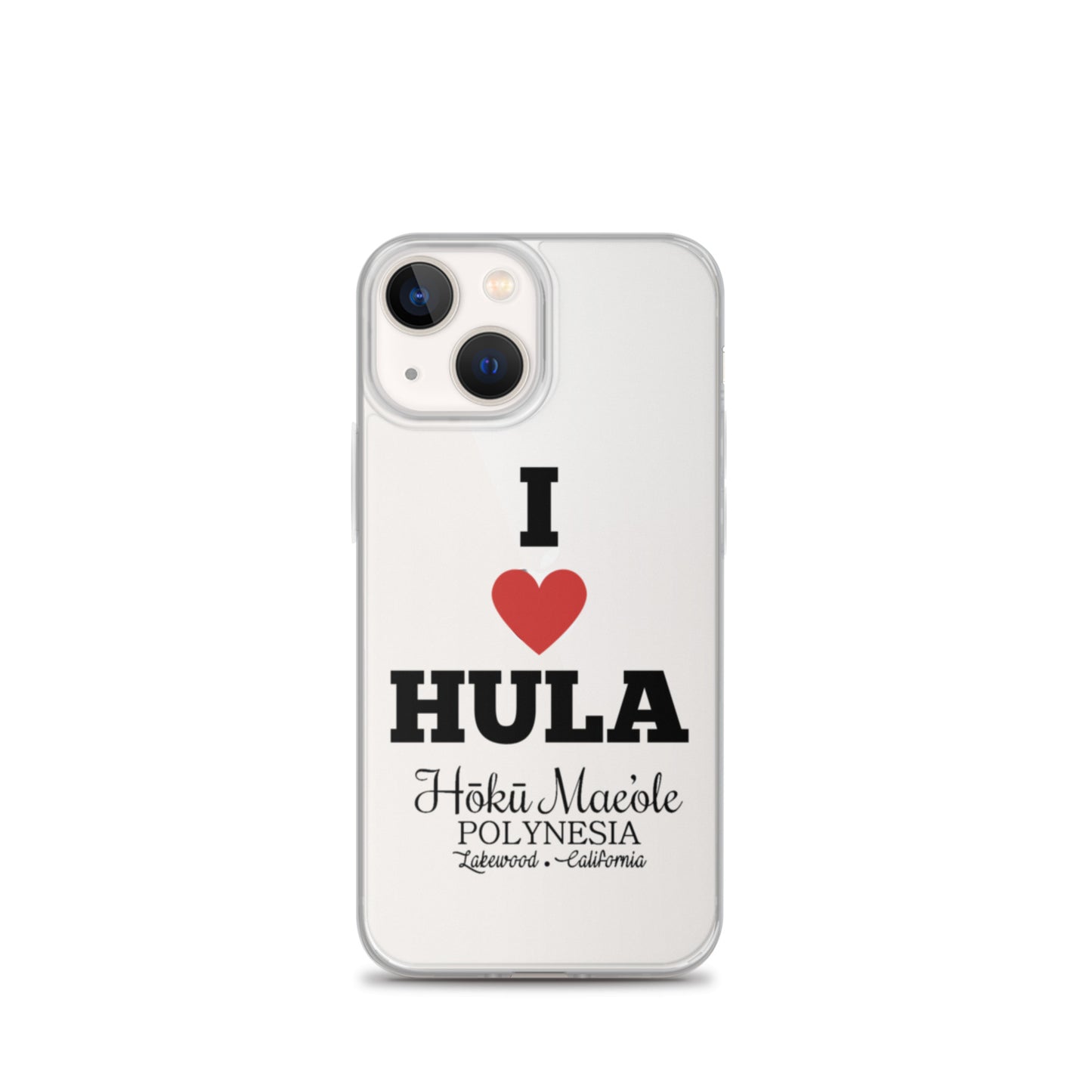 I Heart Hula - Clear Case for iPhone®