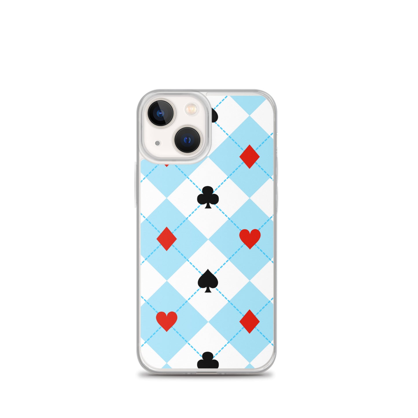 Deck of Cards Suites - Clear Case for iPhone®
