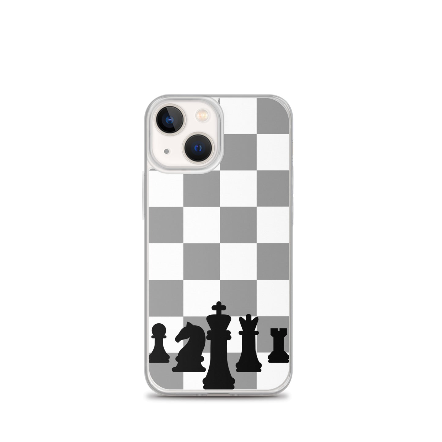 Chess Board with Pieces - Clear Case for iPhone®