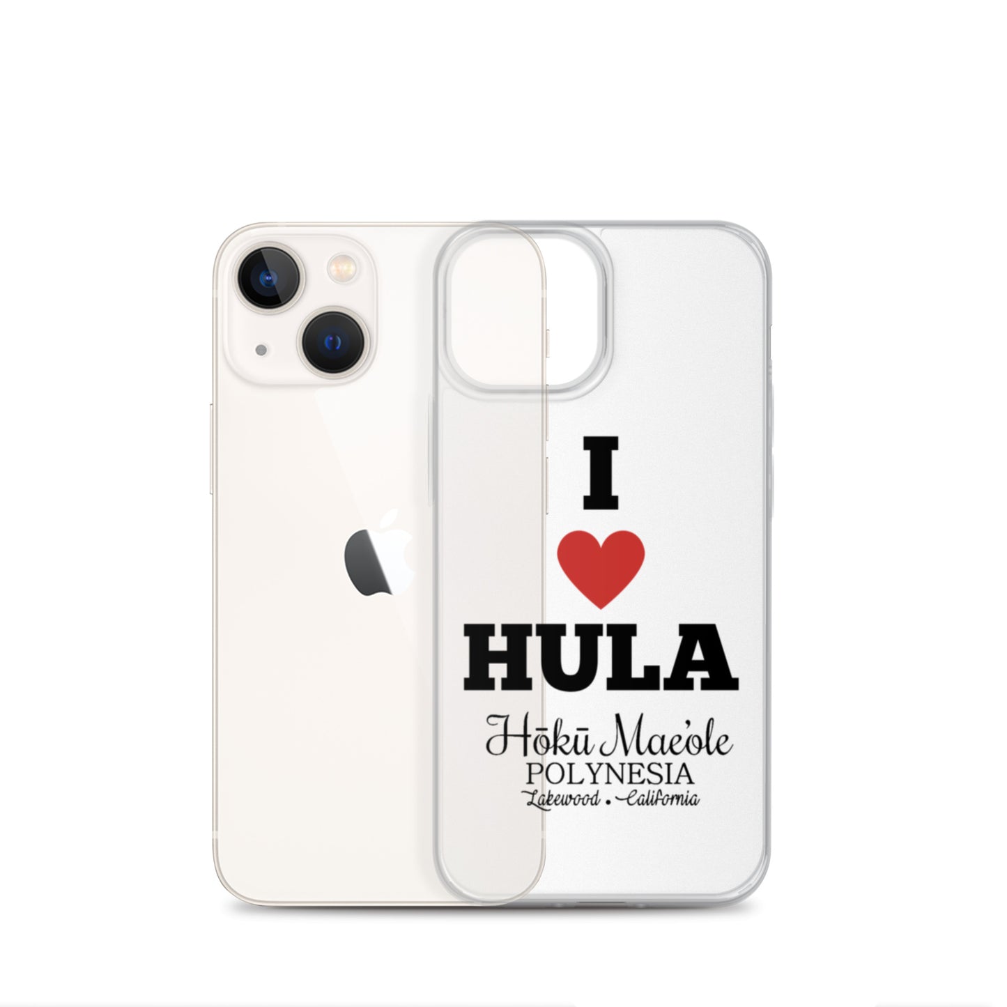 I Heart Hula - Clear Case for iPhone®