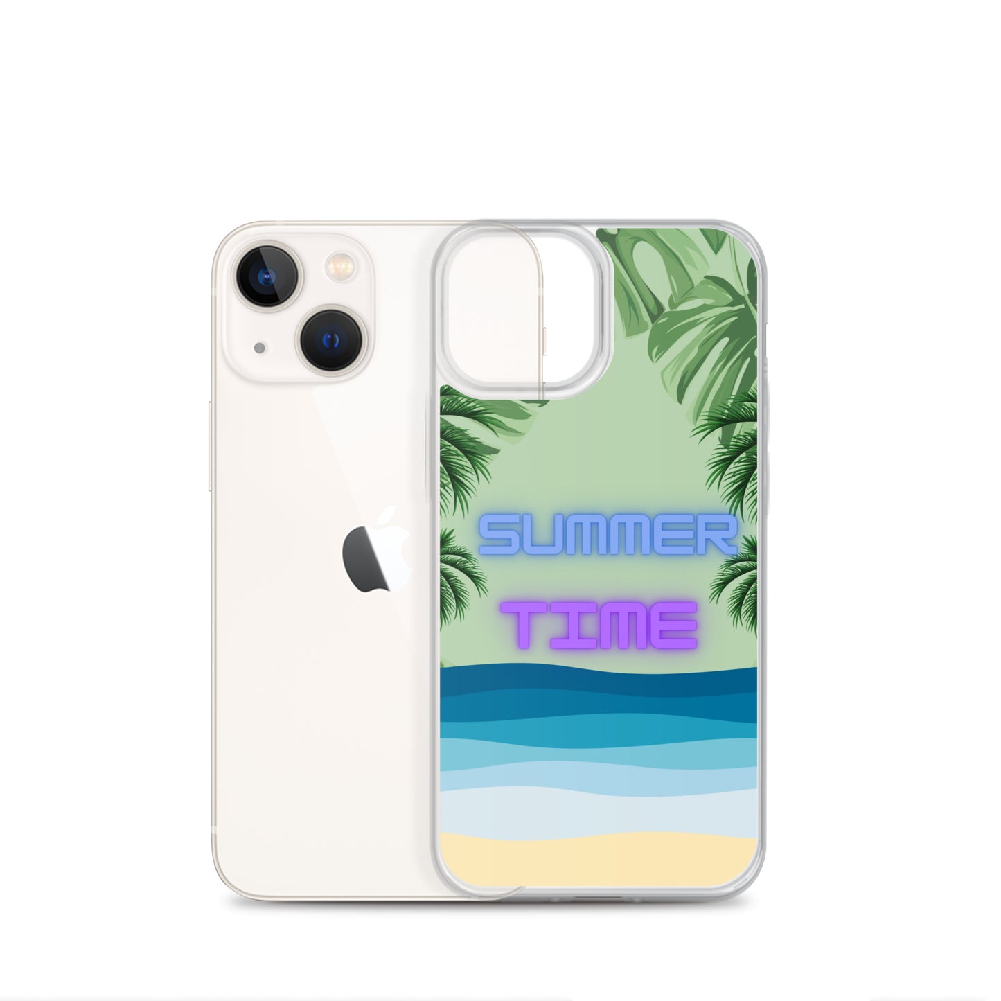 Mason's Beach - Clear Case for iPhone®
