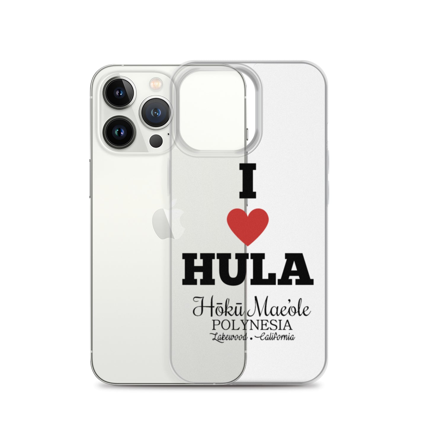 I Heart Hula - Clear Case for iPhone®