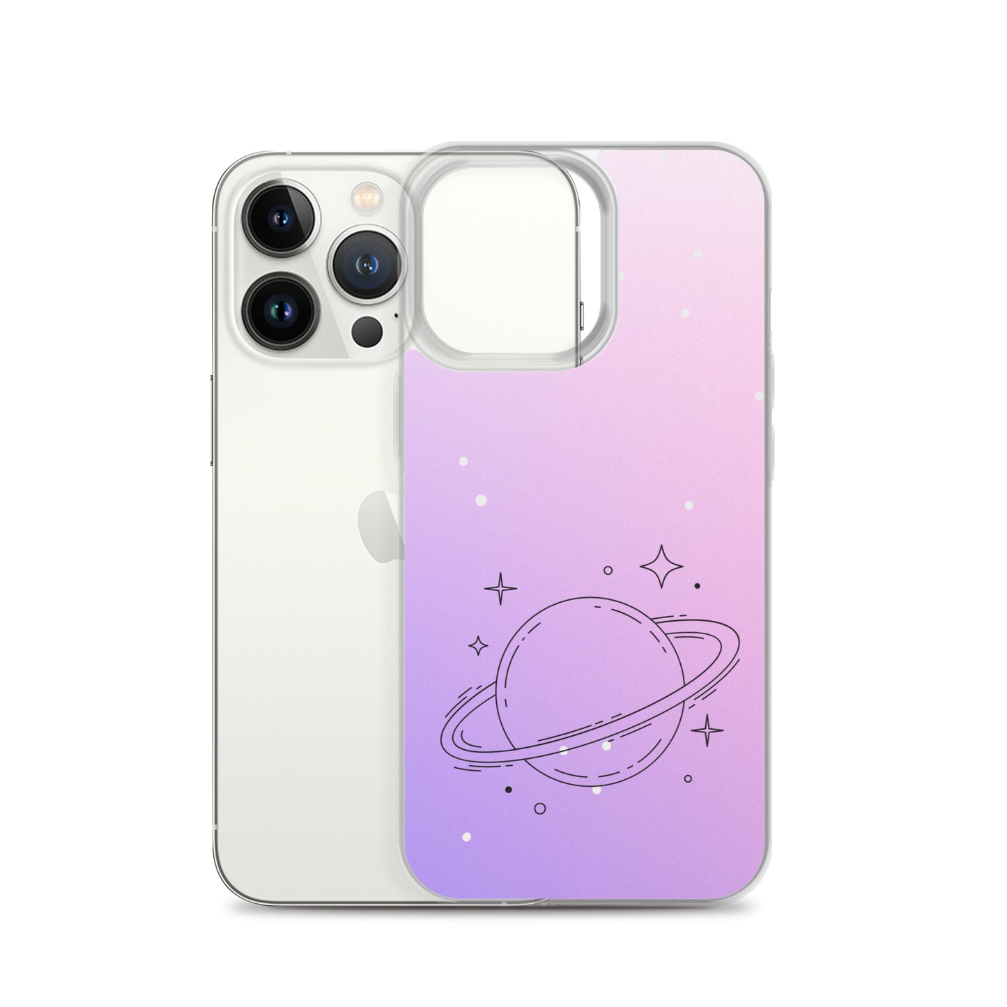 Purple Plant by Malia - Clear Case for iPhone®