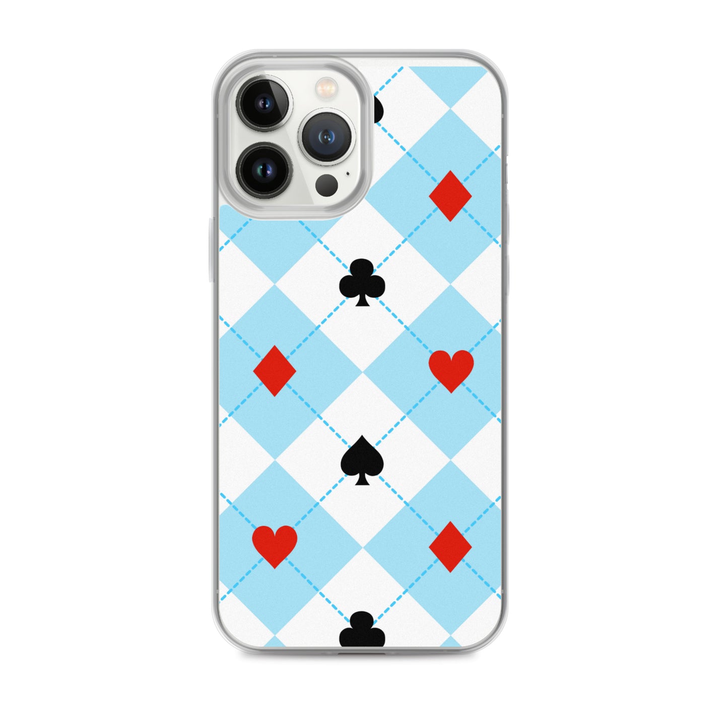 Deck of Cards Suites - Clear Case for iPhone®