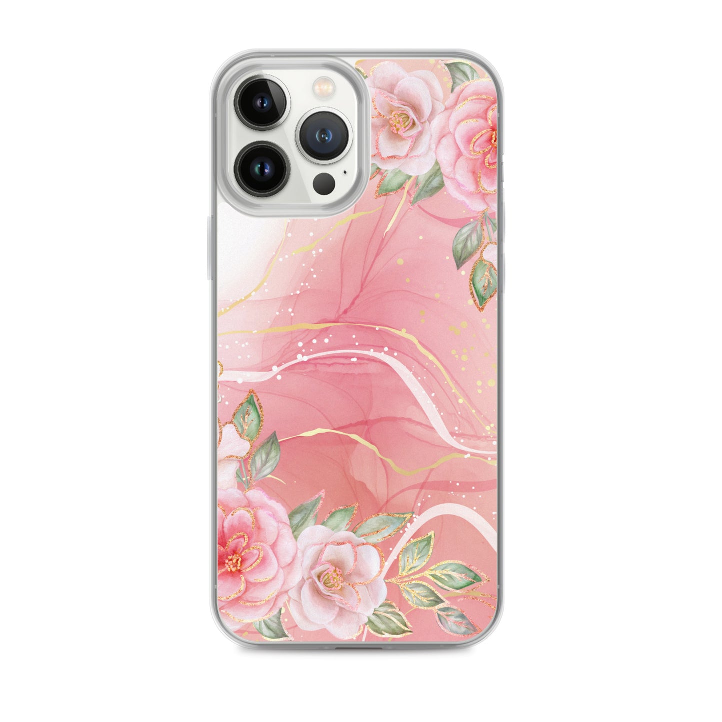 Malia's Pink Roses - Clear Case for iPhone®