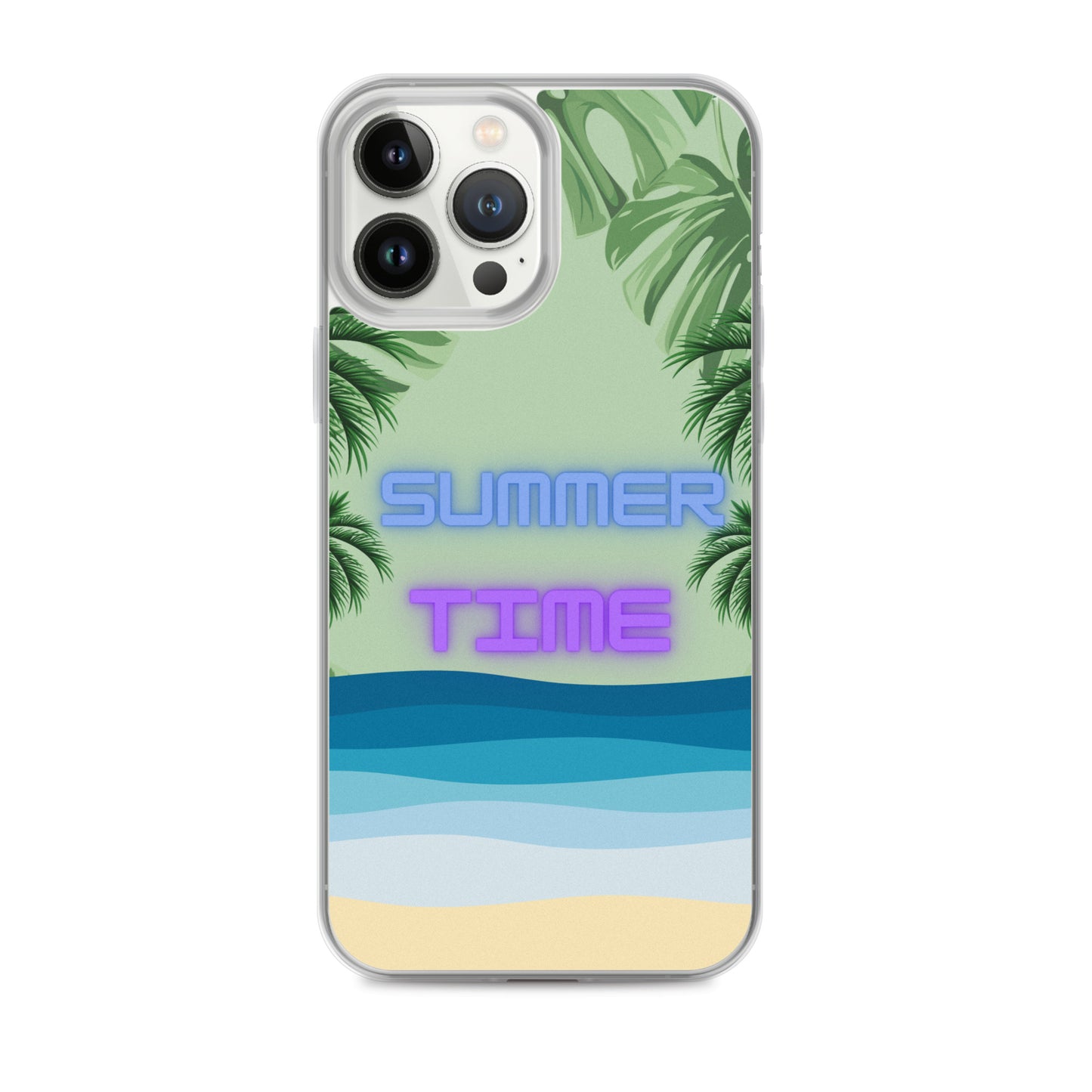 Mason's Beach - Clear Case for iPhone®