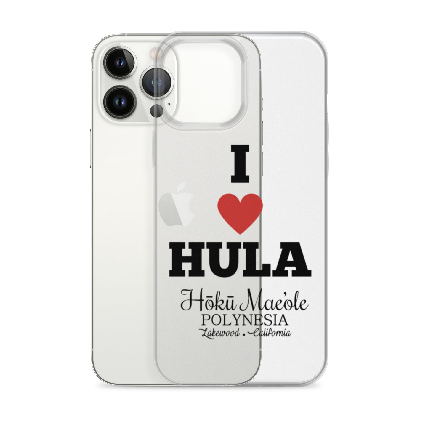 I Heart Hula - Clear Case for iPhone®