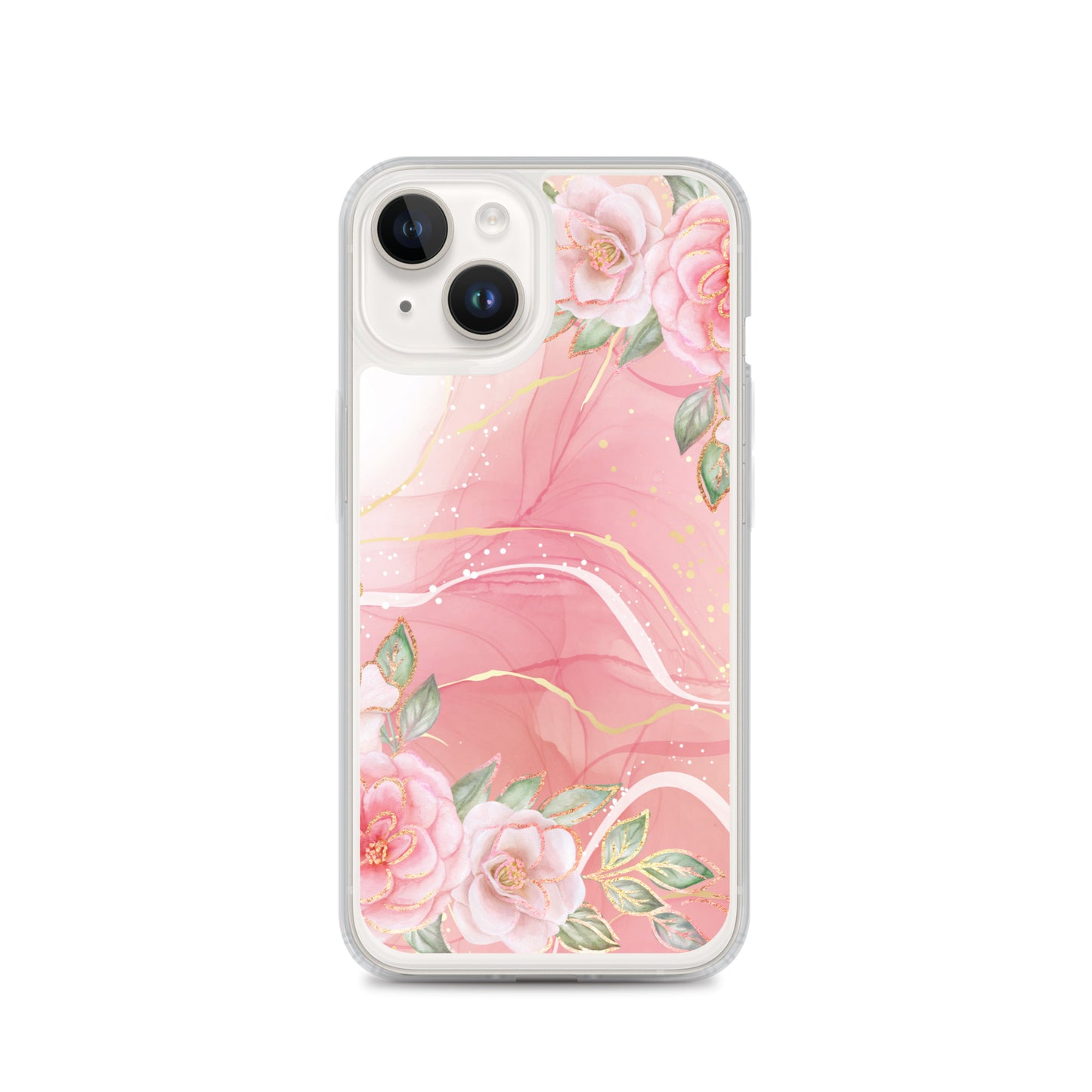Malia's Pink Roses - Clear Case for iPhone®
